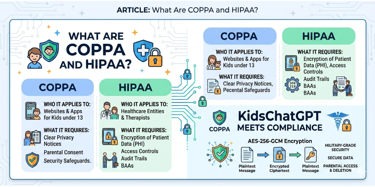 COPPA & HIPAA Compliance: How We Protect Your Child's Data ...